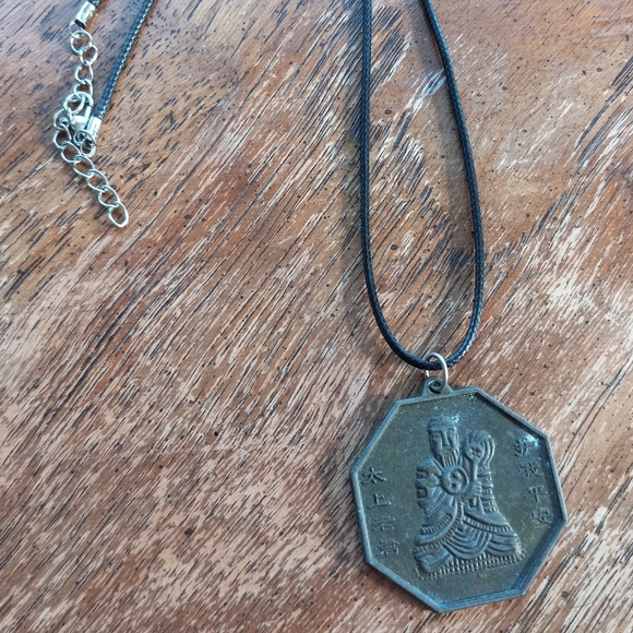 Chinese Zodiac Coin Pendant with Black Cord!! - Picture 2 of 4
